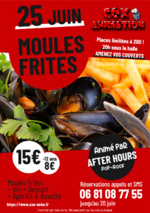 Quel plaisir de vous avoir retrouvé pour la soirée Moules-Frites !