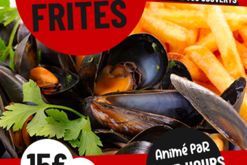 Flyer Moules - Frites