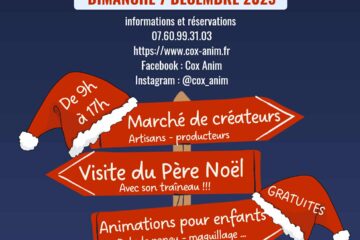 Affiche marché de Noël 2025