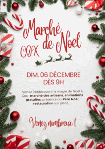 Le Marché de Noël de Cox : une parenthèse enchantée avant l&rsquo;arrivée de l’hiver