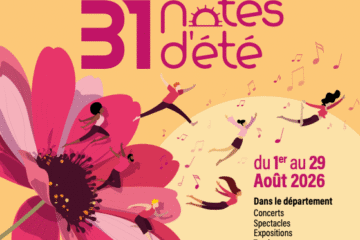 Affiche : Festival 31 Notes d’été à Laréole